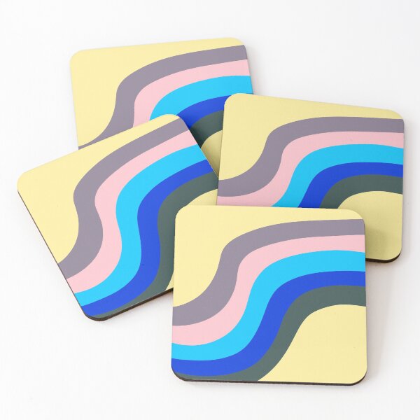 Wotherspoon Colour Waves Coasters (Set of 4)