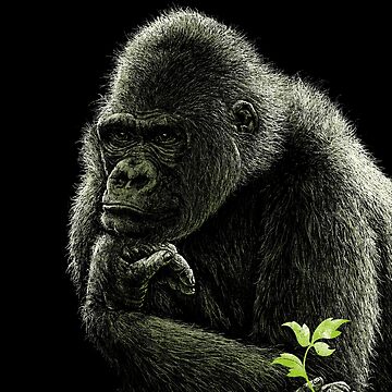 Vorschaubild zum Design … TO THINK (GORILLA) von Roland Straller