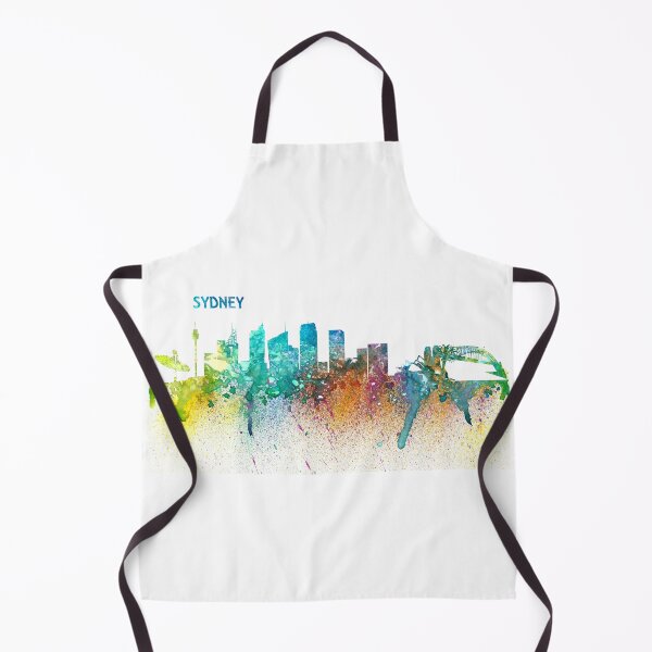 Item preview, Sydney Australia Skyline Impressionistic Splash designed and sold by artshop77.
