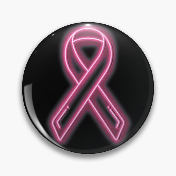 Item preview, Light Pink Neon Awareness Ribbon designed and sold by Elle Hazlett.