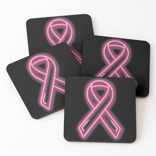 Item preview, Light Pink Neon Awareness Ribbon designed and sold by Elle Hazlett.