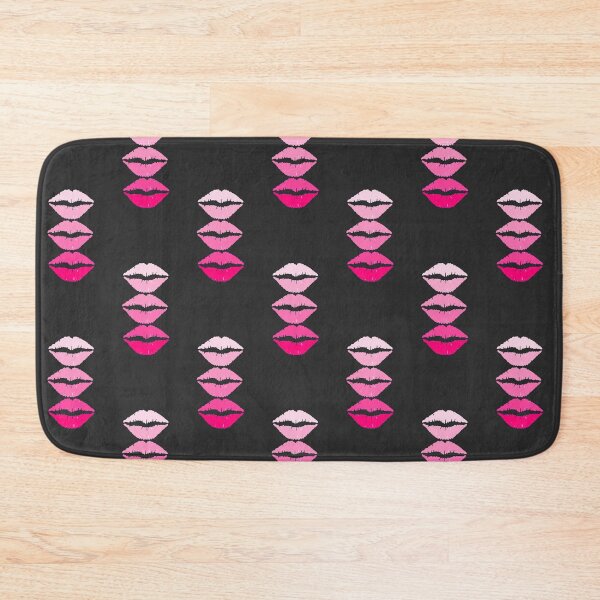 Item preview, Stacked Pink Gradient Kiss Lips designed and sold by byemma.
