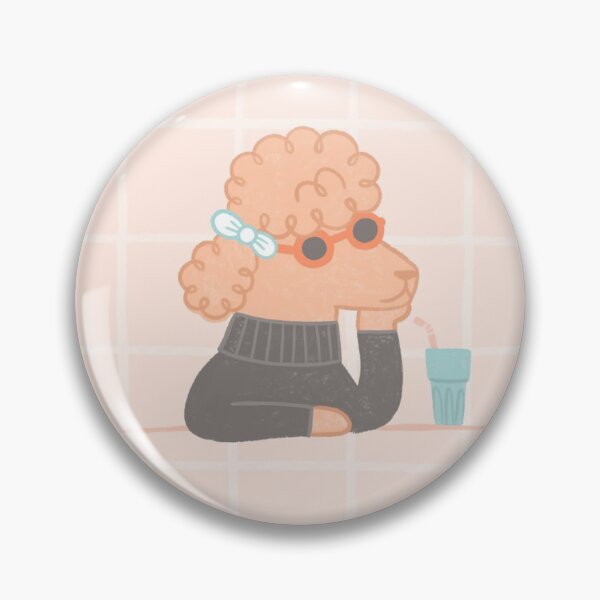 Item preview, Dogs in cafe. White poodle designed and sold by kondratya.