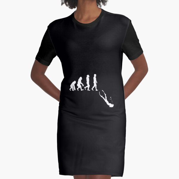 Item preview, Free Diving Freediving Apnea Spearfishing Evolution Shirt designed and sold by XASTY.