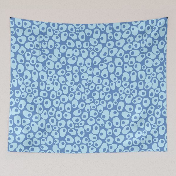 Item preview, Cells blue pattern designed and sold by cu-b3.