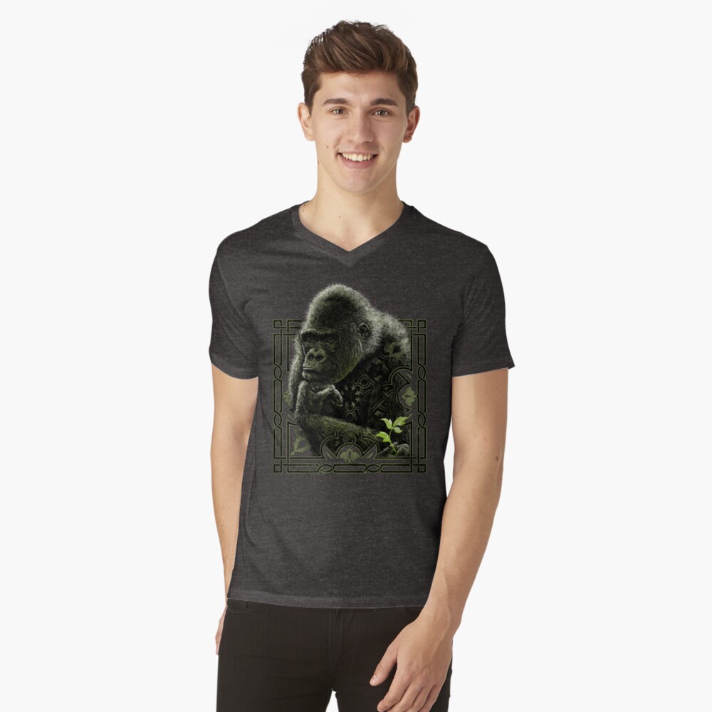 Artikel-Vorschau von T-Shirt mit V-Ausschnitt, designt und verkauft von RolandStraller.