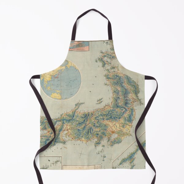 Item preview, Vintage Japan, Korea & Taiwan Map (1915) designed and sold by BravuraMedia.