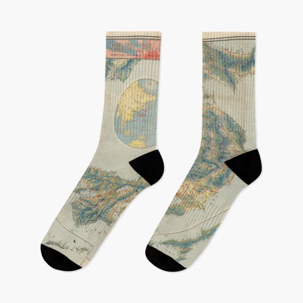 Item preview, Vintage Japan, Korea & Taiwan Map (1915) designed and sold by BravuraMedia.