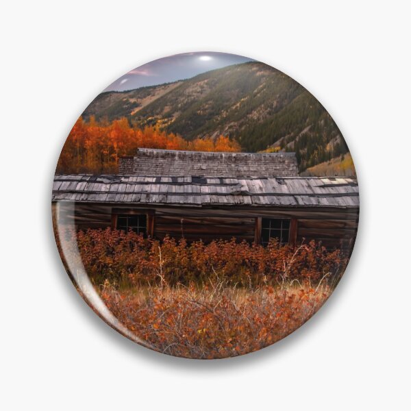 Item preview, Ashcroft Log Cabin Sunset designed and sold by nbrandsberg.
