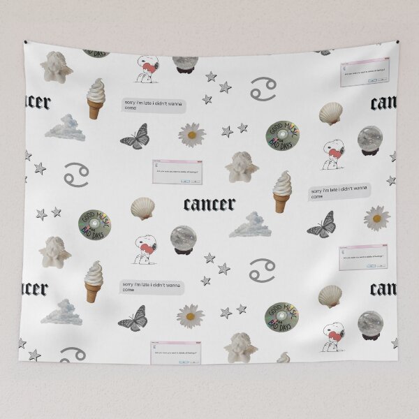 Item preview, cancer zodiac sign pack designed and sold by abcstickers.