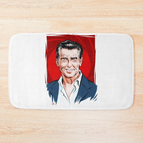Item preview, Pierce Brosnan - An illustration by Paul Cemmick designed and sold by TIGERDAVER.