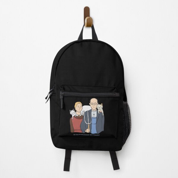 Item preview, American Gothic In Blockchain We Trust designed and sold by ShineEyePirate.
