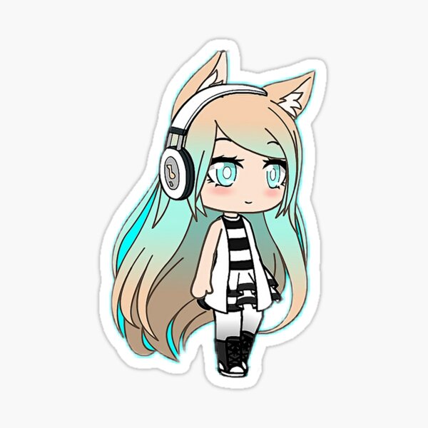 gacha ropa cabeza pelo gachalife sticker by @mitzusuki01