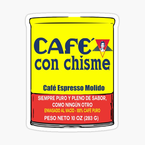 Cuban Coffee Sticker Cafecito Sticker Powered by Pilon Espresso Sticker  Colada Cortadito Cafe Con Leche Made in the USA 