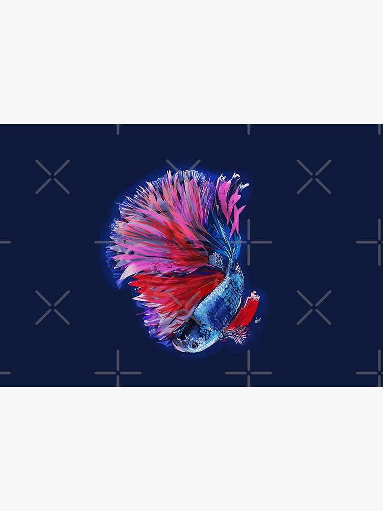 Magical beta fish by ebozzastudio