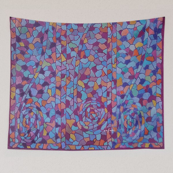 Item preview, Like a Mosaic | Abstract designed and sold by BelluCuluri.