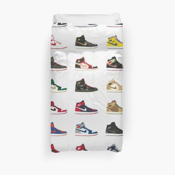 Model Sneakers Duvet Cover
