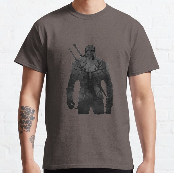 Chasseur de nuit - The Witcher Warrior T-shirt classique