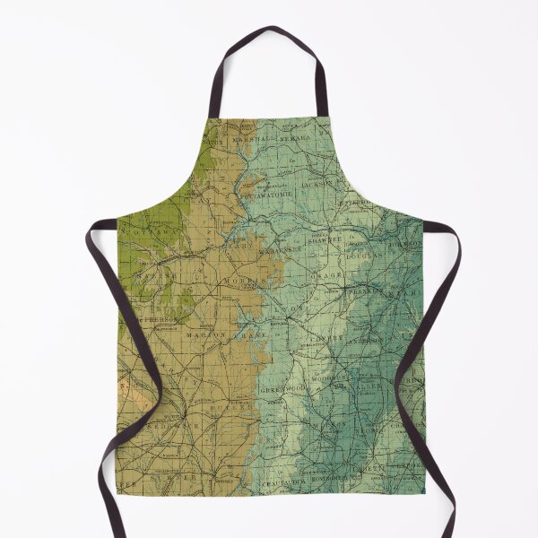Item preview, Vintage Geological Map of Kansas (1908) designed and sold by BravuraMedia.
