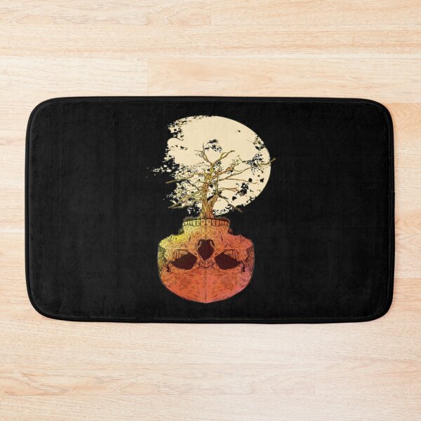 Item preview, skull bowl for tree with full moon designed and sold by chris299.