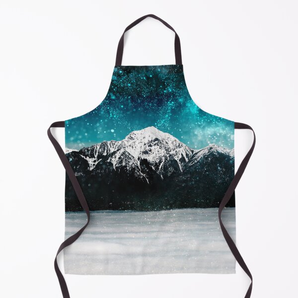 Item preview, Dreamy galaxy mountain above the clouds designed and sold by Patrik Lovrin.