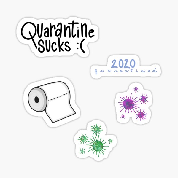Item preview, Corona 2020 Sticker Pack designed and sold by Amariafagundes.