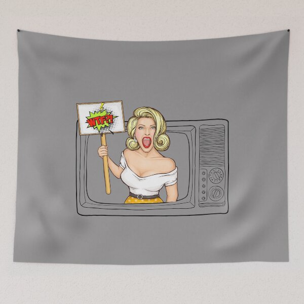 Item preview, WTF Girl designed and sold by DELMEO.
