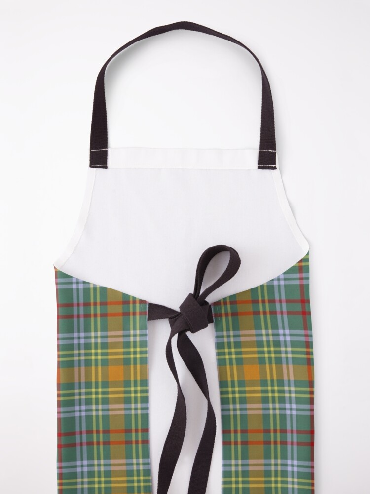 O'Brien Tartan Pattern Colorful Irish Plaid Apron for Sale by plaidwerx