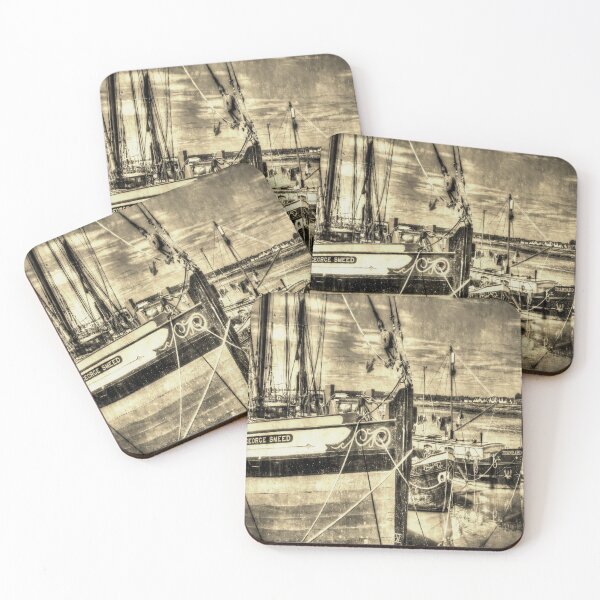 Item preview, Thames Sailing Barges Vintage designed and sold by Londonimages.