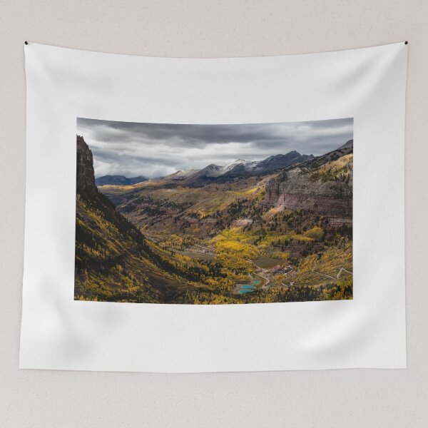 Item preview, Telluride Valley Mountains in Autumn designed and sold by nbrandsberg.