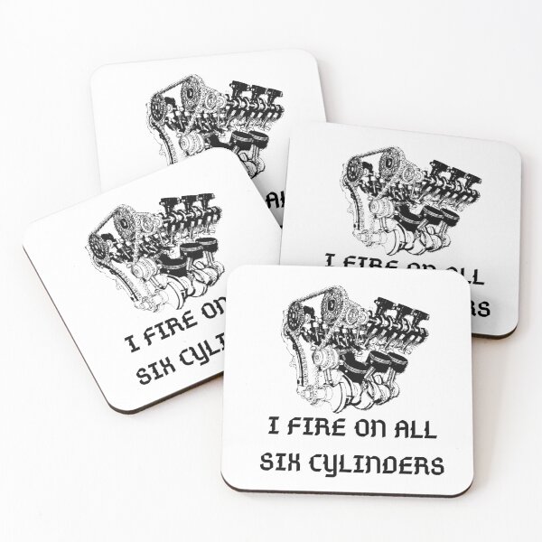 Item preview, I Fire On All Six Cylinders designed and sold by Carquest61.