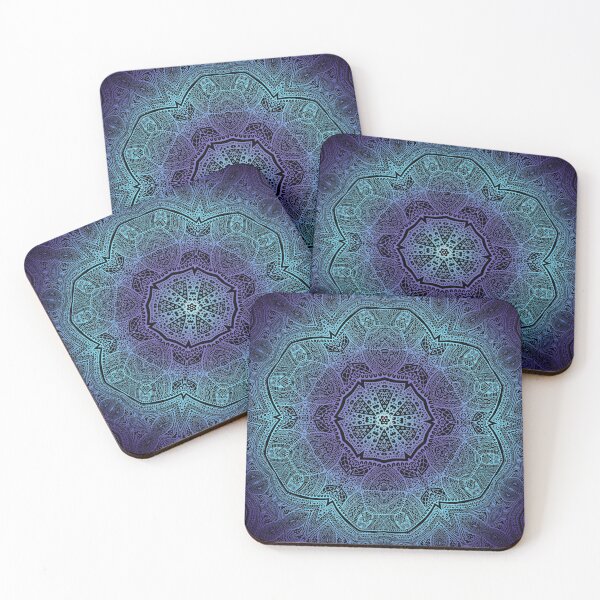 Item preview, Oriental Mandala of Spirituality Night Winter Flower designed and sold by GloomyLand.