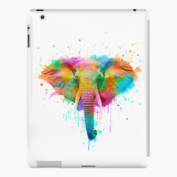 Watercolor elephant iPad Snap Case