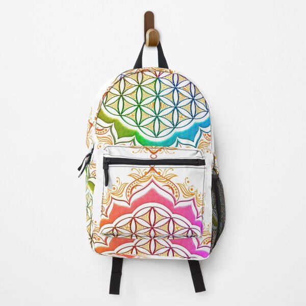 Item preview, Rainbow Flower of Life with Lotus designed and sold by Lilyas.