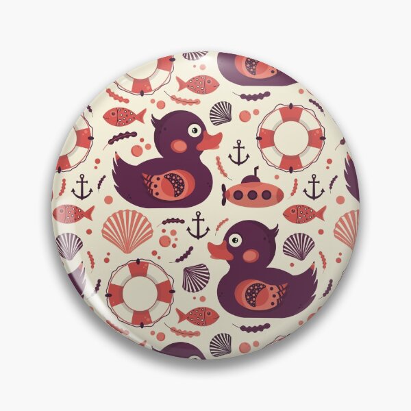 Item preview, Purple Rubber Ducks Pattern designed and sold by Simplulina.