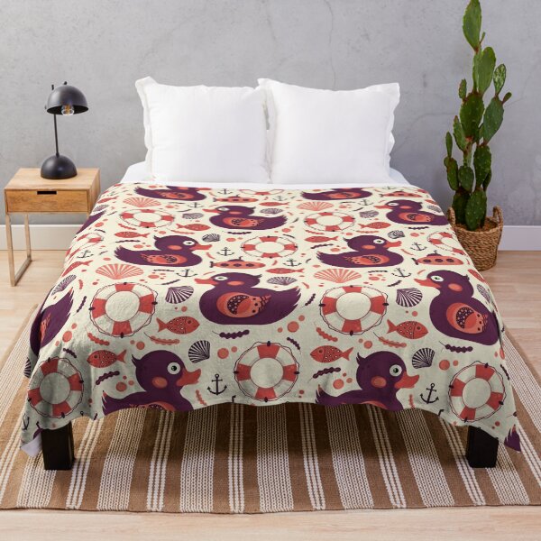 Item preview, Purple Rubber Ducks Pattern designed and sold by Simplulina.