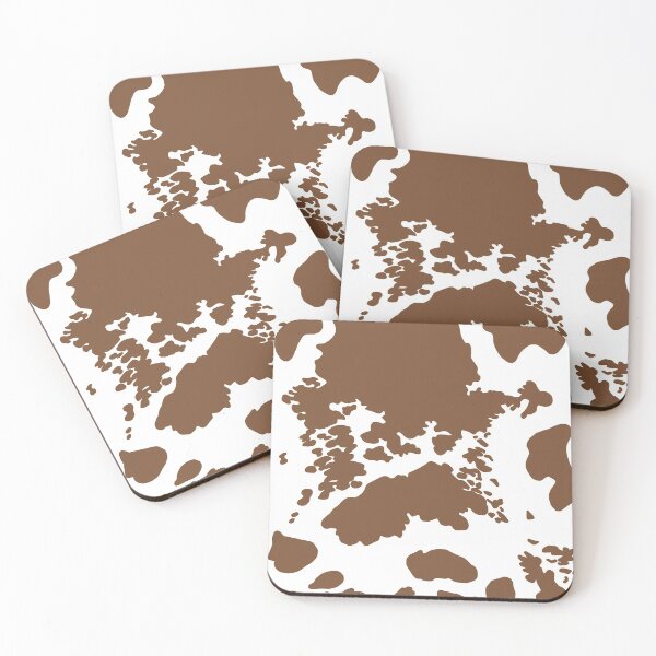 Item preview, Brown Cowhide print pattern designed and sold by Aryeh Studio.
