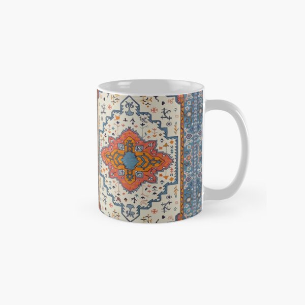 Vintage Oriental Traditional Boho Moroccan Style Artwork Classic Mug