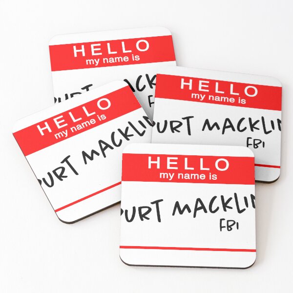 Item preview, Parks & Rec Burt Macklin designed and sold by abcstickers.