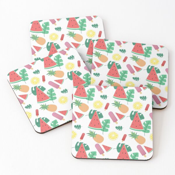 Item preview, Cute Summer Fruit Pattern designed and sold by anabear-art.