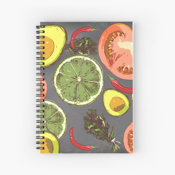 Veggies Rule Spiral Notebook