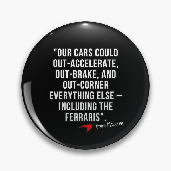 Item preview, McLaren Quote designed and sold by TopSmartDesigns.
