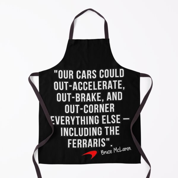 Item preview, McLaren Quote designed and sold by TopSmartDesigns.