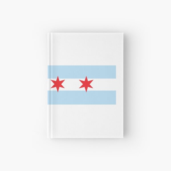 Chicago Flag Hardcover Journal
