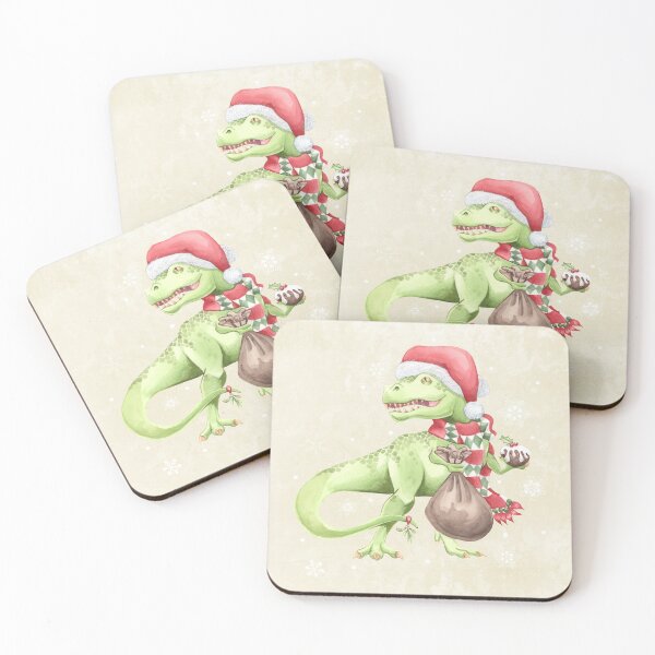 Item preview, Christmas Dinosaur T-Rex designed and sold by LCWaterworth.