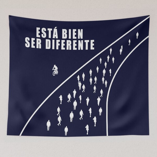 Item preview, it's a lifestyle. Cycling is different from any other sport because when you start pedaling there is an instantaneous change in the way you see life that makes you different from others. And the good thing about being different is that you walk through p designed and sold by solaenbici.