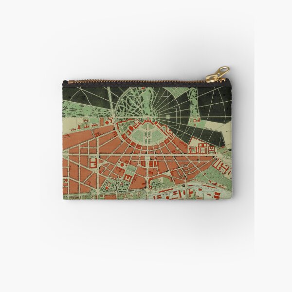 Item preview, Vintage Karlsruhe Germany Map (1876) designed and sold by BravuraMedia.