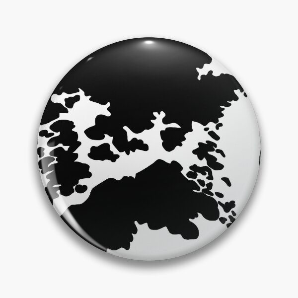 Item preview, Black and White Cowhide Print Pattern designed and sold by Aryeh Studio.