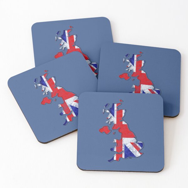 Item preview, Union Jack Great Britain outline designed and sold by LynHebb.