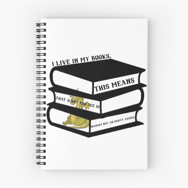 Item preview, I Live In My Books designed and sold by CeasarBratz.